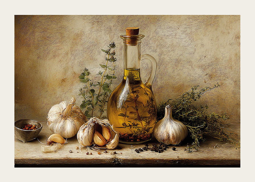 Classic beauty with olive oil and garlic for a timeless feel.-12
