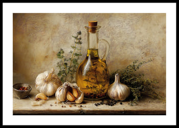 Poster Golden Herbal Harvest