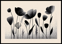 Sophisticated flowers in a stylish pattern evoke elegance.-0
