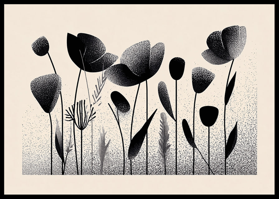 Sophisticated flowers in a stylish pattern evoke elegance.-12