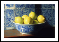 Colorful lemons in a classic bowl spread freshness.-0