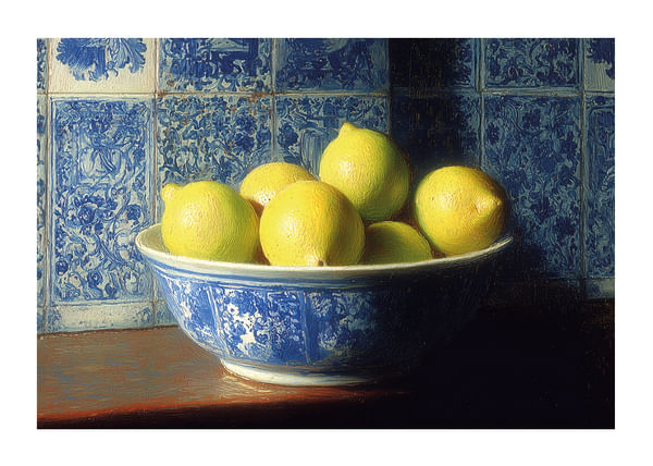 Plagát Sunny Lemon Bowl