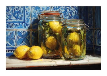 Plakat Lemon Glow