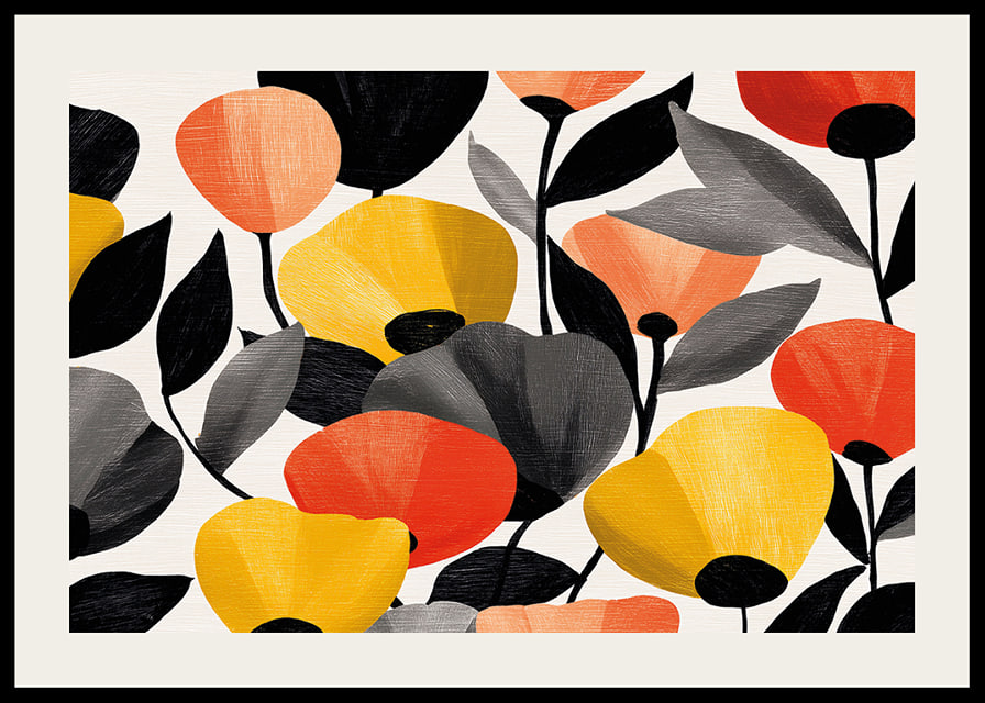 Colorful floral pattern creates vibrancy and joy.-12