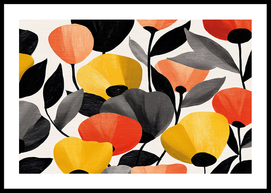 Colorful floral pattern creates vibrancy and joy.-12