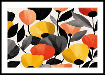 Plagát Blooming Palette Harmony