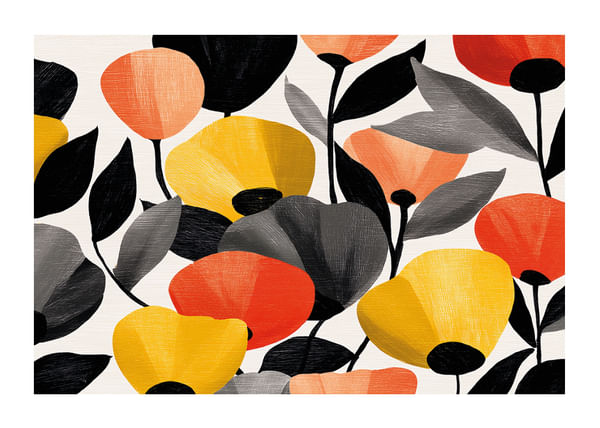 Plagát Blooming Palette Harmony