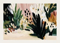 Vibrant flowers dance in soft brushstrokes.-3