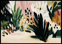 Vibrant flowers dance in soft brushstrokes.-6