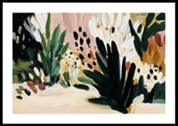 Vibrant flowers dance in soft brushstrokes.-0