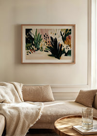 Vibrant flowers dance in soft brushstrokes.-8