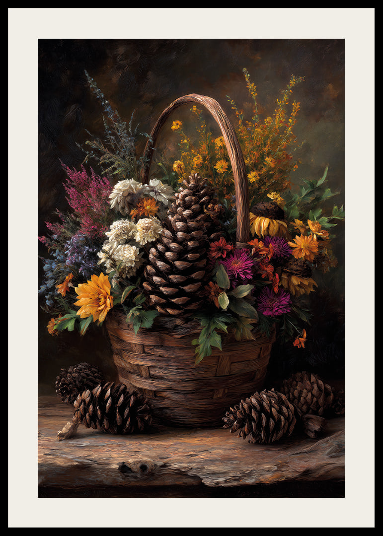 Höstens rikedom i ett färgsprakande blomsterarrangemang.-12