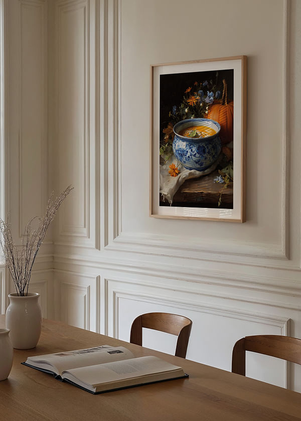 Póster Pumpkin Elegance crossfade