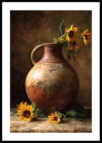Poster Rustic Blossom Warmth