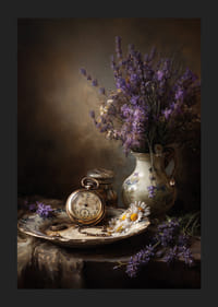 Classic beauty with lavender and antique details.-5