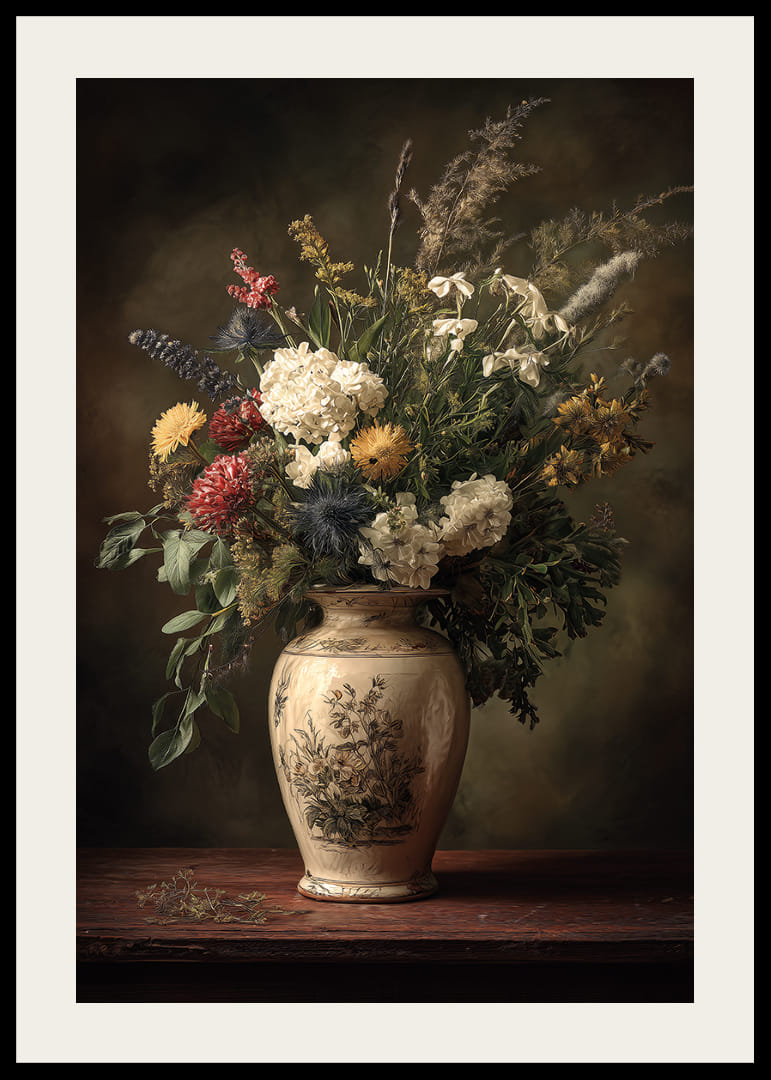 Een sierlijk boeket dat klassieke schoonheid uitstraalt.-12