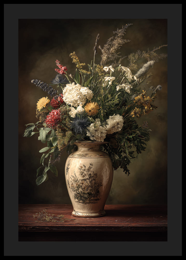 Een sierlijk boeket dat klassieke schoonheid uitstraalt.-12