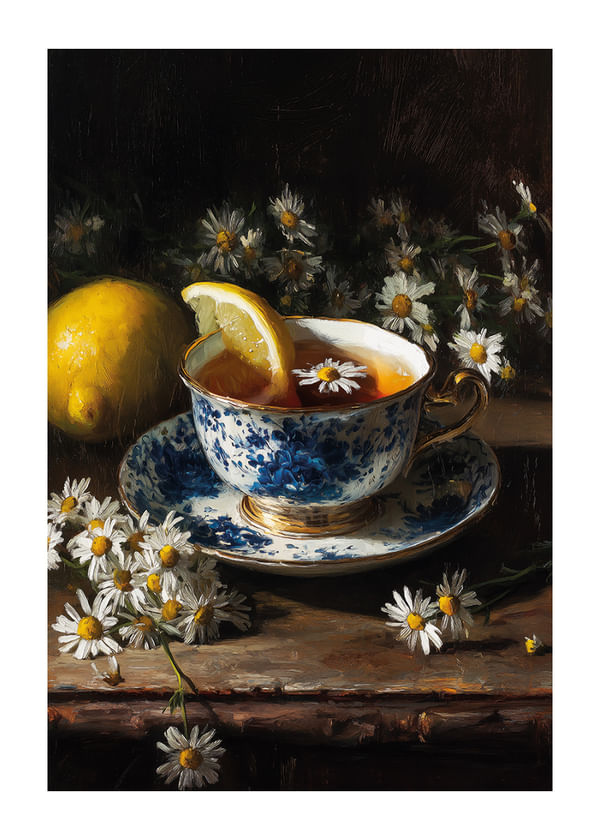 Plagát Lemon Blossom Tea