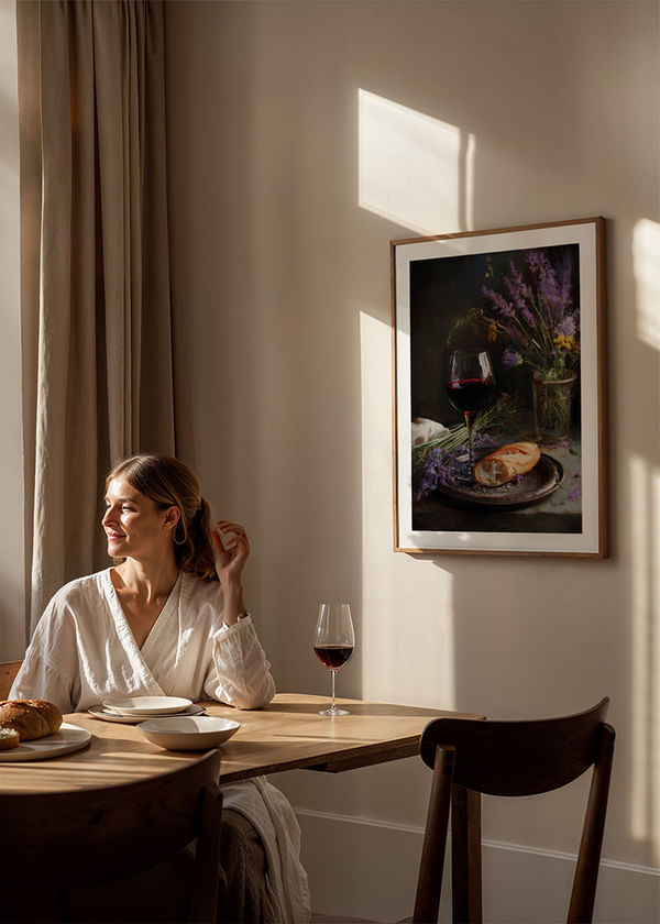 Poster Wine And Lavender crossfade