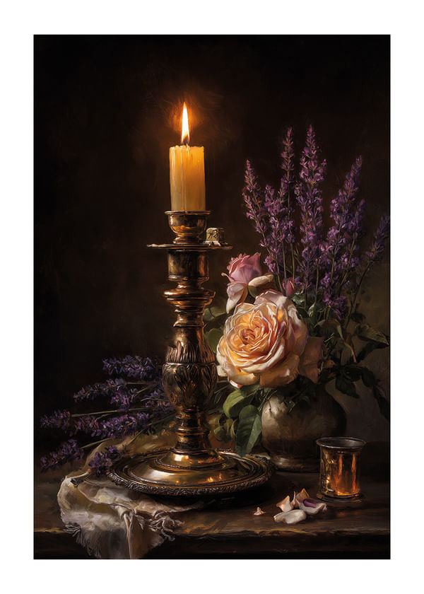 Plagát Candlelit Elegance