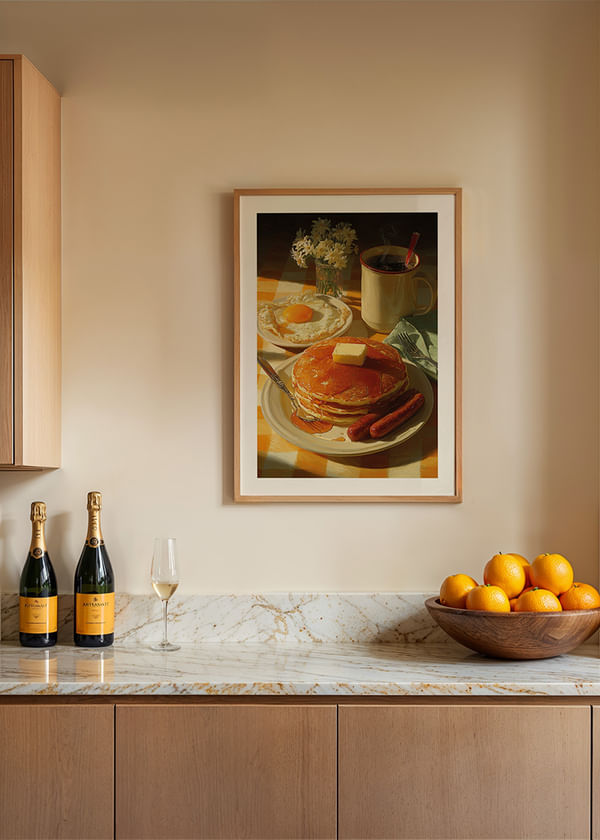 Poster Golden Morning Feast crossfade