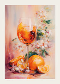 Une rencontre colorée entre agrumes et fleurs dans une élégante harmonie.-3