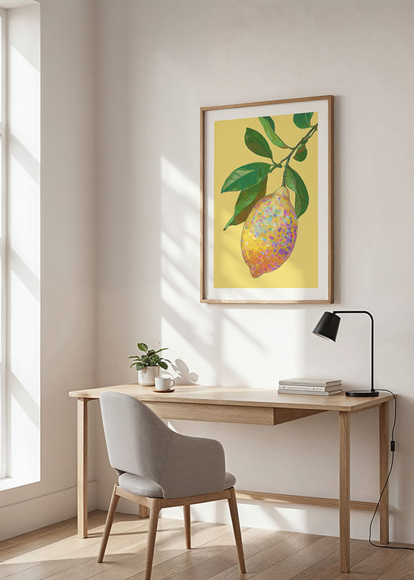 Poster Disco Lemon Glow crossfade