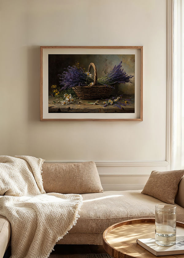 Juliste Rustic Lavender Bloom crossfade