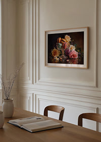 A work of art of macarons and roses in perfect harmony.-8