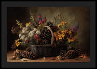 The beauty of autumn in a colorful bouquet.-4