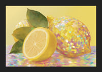 Des citrons pétillants dans un kaléidoscope de couleurs.-5