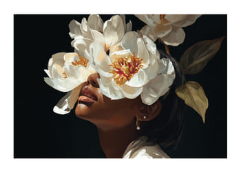 Poster Petal Elegant Mystery