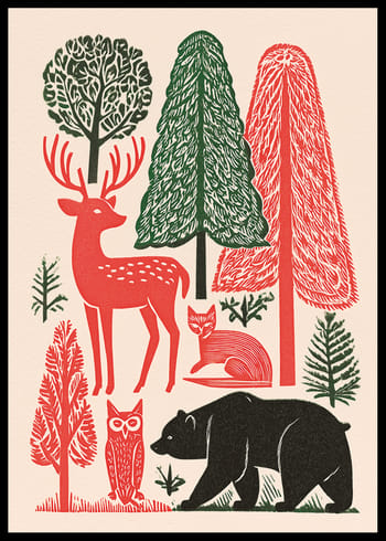 Plakat Woodland Whisper