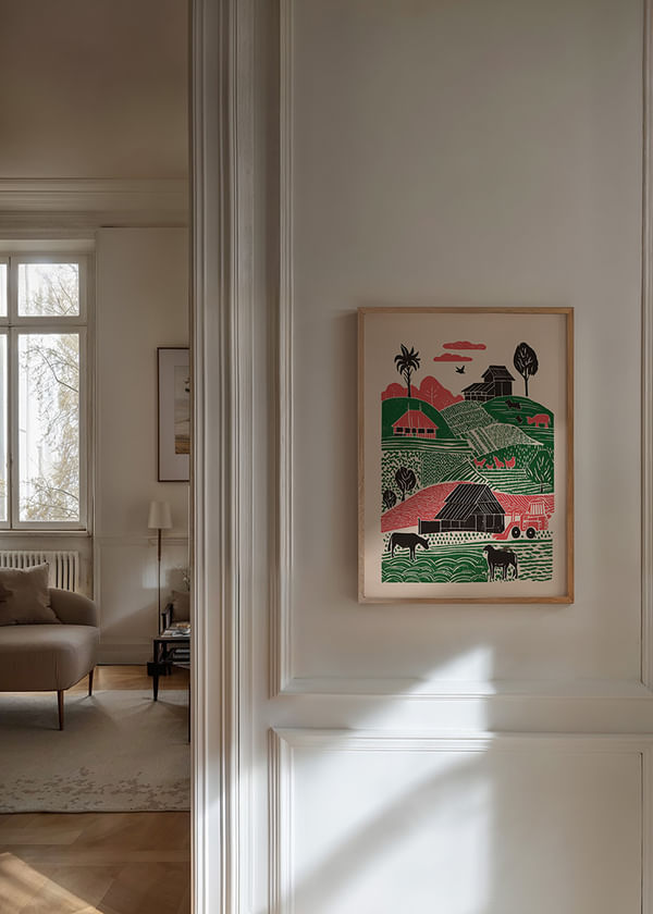 Juliste Hillside Harmony crossfade