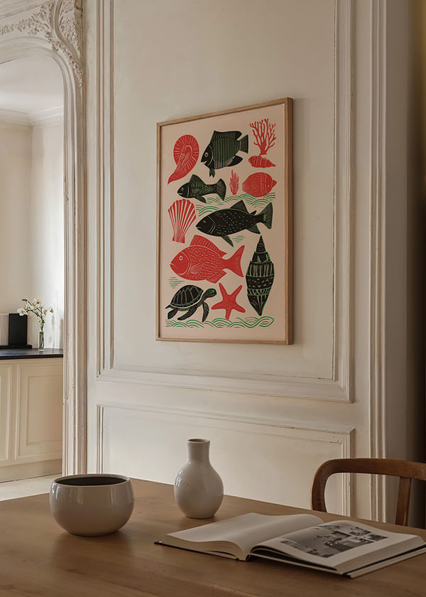 Juliste Coral Ocean Symphony crossfade