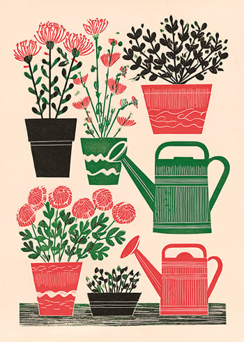 Poster Floral Garden Harmony