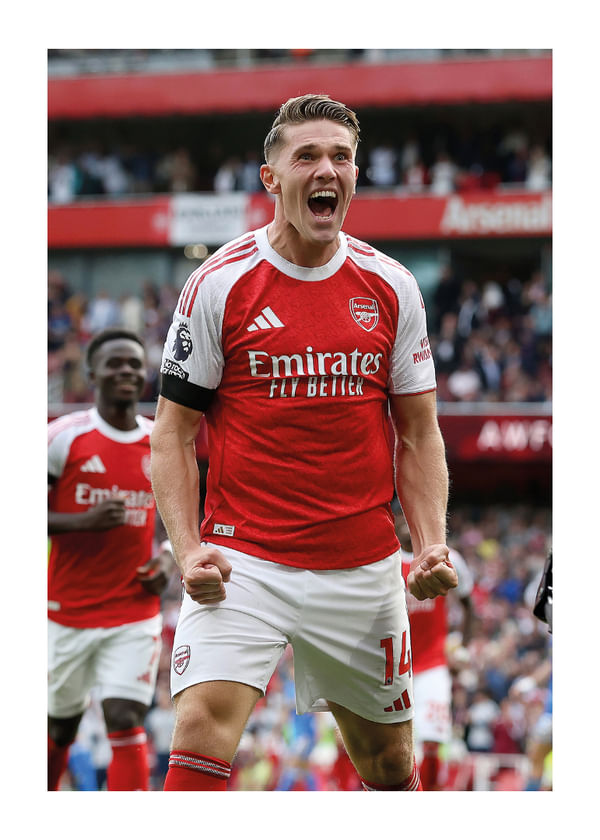 Plakat Viktor Gyökeres Arsenal 2025 No2