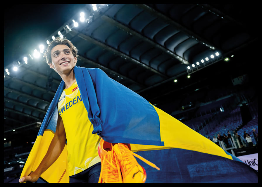 Armāns Duplantis 2024. gada Eiropas vieglatlētikas čempionātā Romā-12