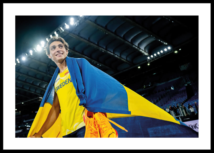 Armāns Duplantis 2024. gada Eiropas vieglatlētikas čempionātā Romā-12