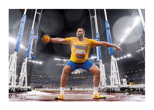 Poster Daniel Ståhl 2025 World Athletics Championships Tokyo
