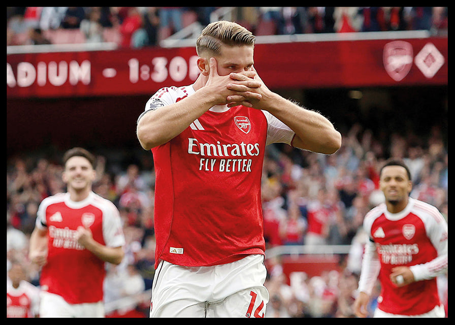 Viktor Gyökeres Arsenal 2025 No3-12