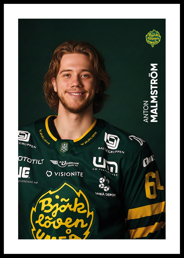 Anton Malmström #64 Björklöven 2025/2026-12