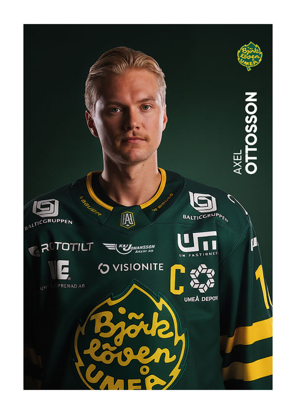 Poster Axel Ottosson #18 Björklöven 2025/2026