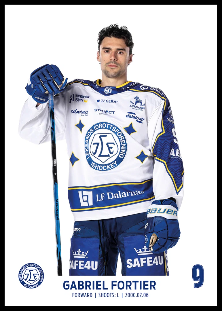 Gabriel Fortier #9 Leksands IF 2025/2026-12