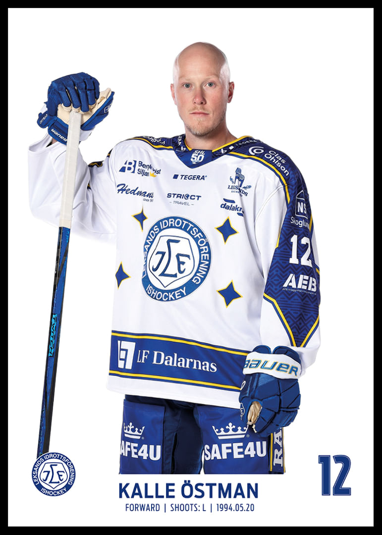 Kalle Östman #12 Leksands IF 2025/2026-12