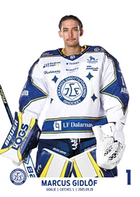 Marcus Gidlöf #1 Leksands IF 2025/2026-1