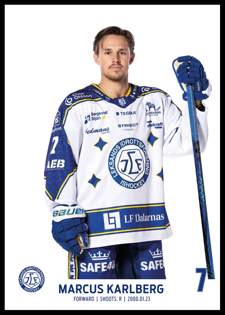 Marcus Karlberg #7 Leksands IF 2025/2026-12