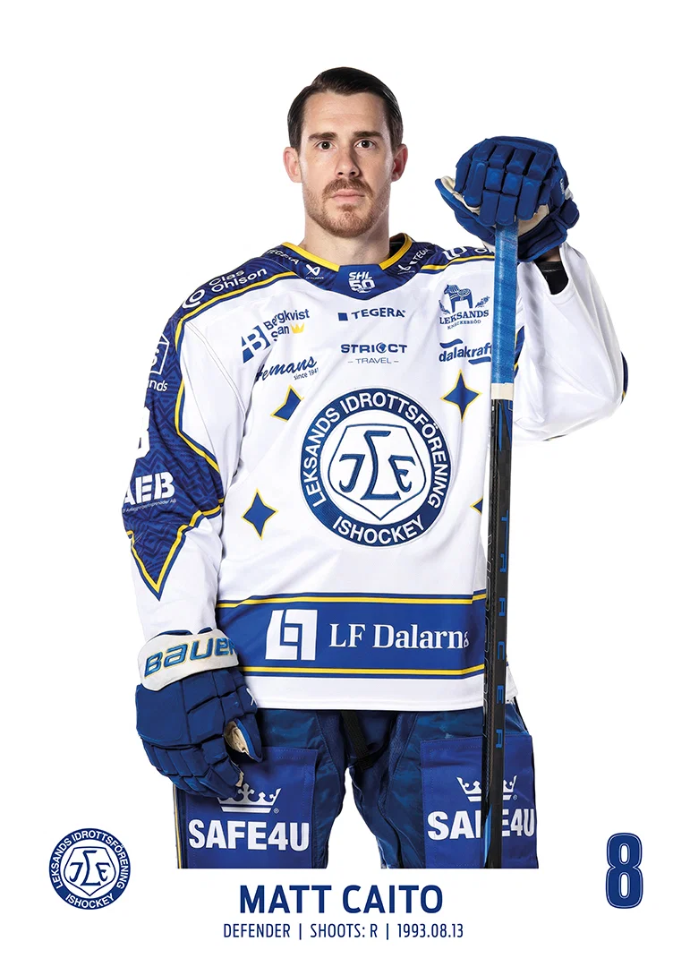 Matt Caito #8 Leksands IF 2025/2026-12