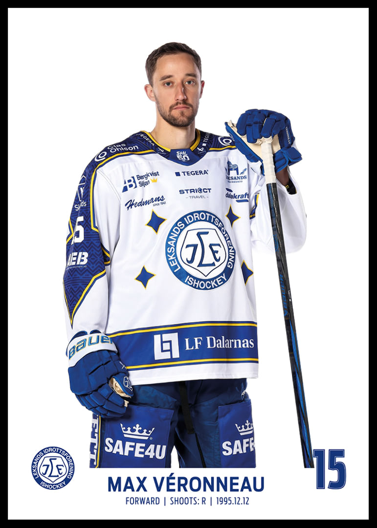 Max Véronneau #15 Leksands IF 2025/2026-12