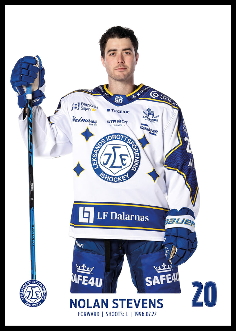Nolan Stevens #20 Leksands IF 2025/2026-12